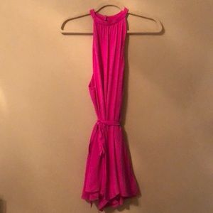 Fuchsia Pink Romper